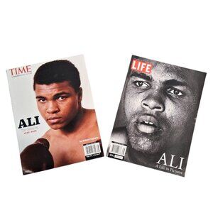 2016 Muhammad Ali Commemorative Magazines lot of 2 Time & Life